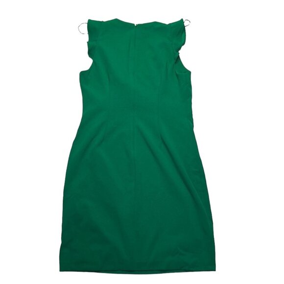 CeCe Dillards Exclusive mini dress NWT green sleeveless Ruffles size 8 - Picture 5 of 11
